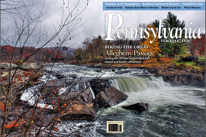 September/October 2015 Pennsylvania Magazine cover - photo by Rusty Glessner